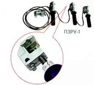 ПЗРУ-1Н (сеч.95 мм2) — заземление переносное (до 1 кВ)