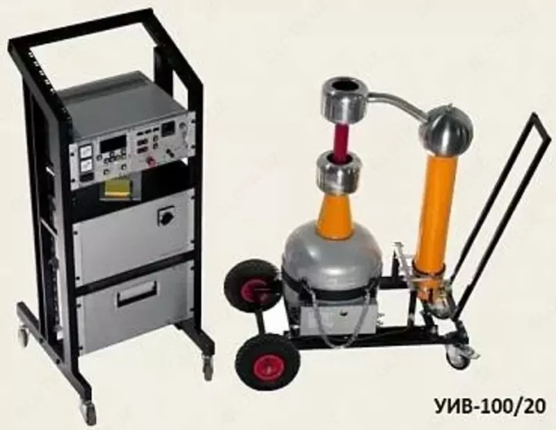 УИВ-100/20М — установка для испытания высоким напряжением для встраивания в передвижные лаборатории - от 9 999 999 сум