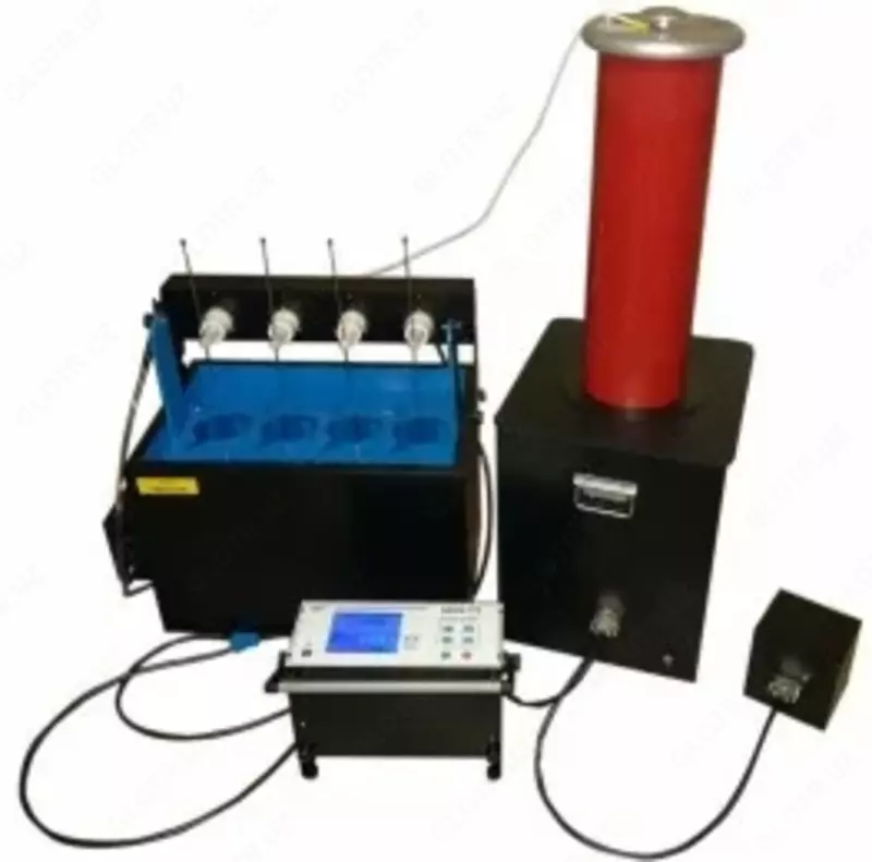 АВИЦ-120 исп.2 c АВИЦ-20П — аппарат высоковольтный испытательный в пластиковом корпусе совместно с ванной для испытаний - от 9 999 999 сум