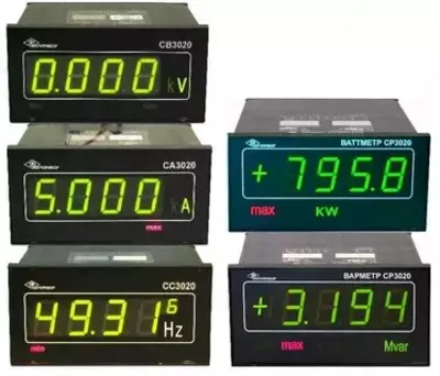 СВ3020-100 — вольтметр цифровой щитовой