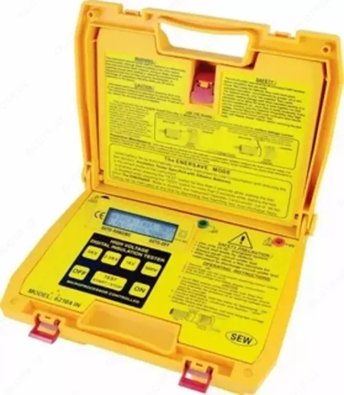 6211 IN — цифровой измеритель сопротивления изоляции