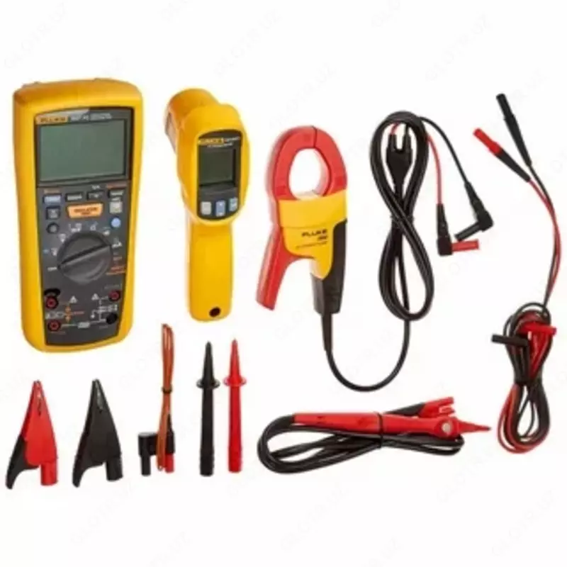 Fluke 1587KIT/62MAX+ FC — комплект мультиметр-мегаомметр c функцией беспроводной связи + токовые клещи + инфракрасный термометр