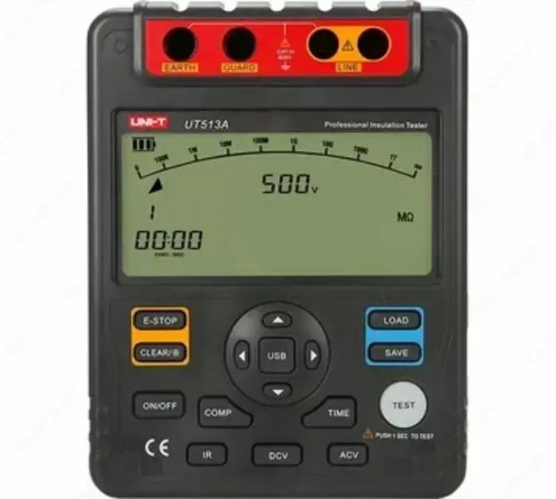 UNI-T UT513A — измеритель сопротивления изоляции цифровой