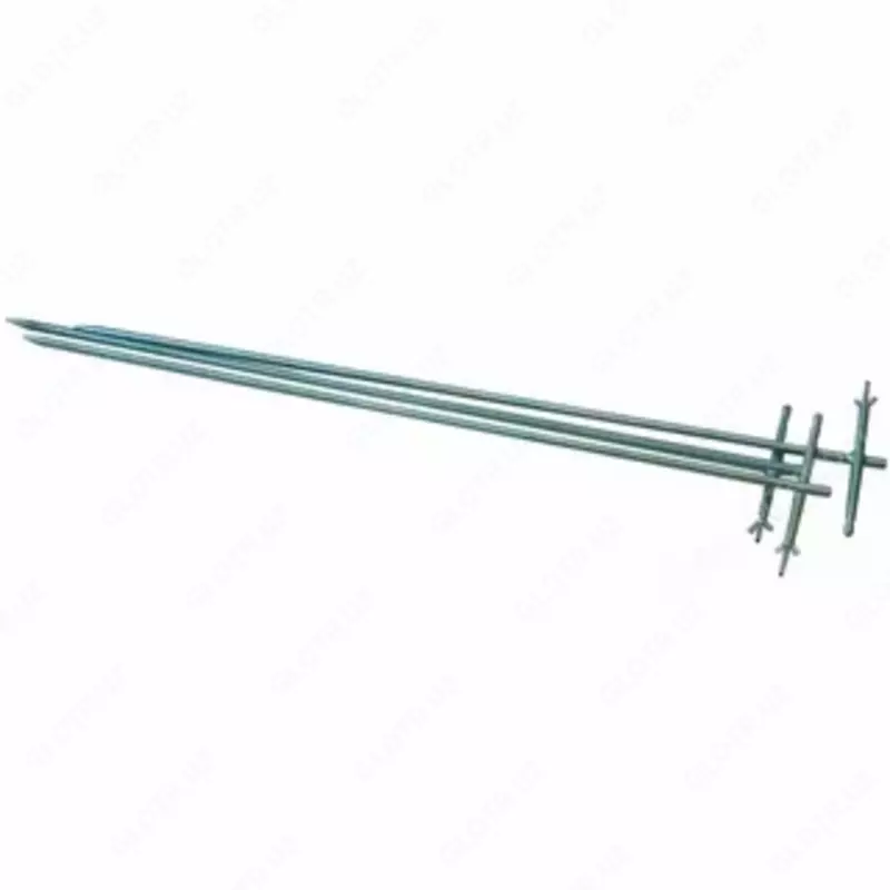 РЛПА.305177.004 — комплект штырей заземления из нержавеющей стали, длина 1 м, с сумкой, 4 шт.