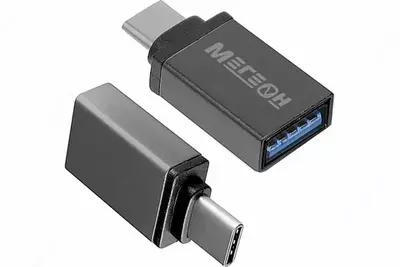 МЕГЕОН 33201К — переходник (USB-A мама - USB-C папа)