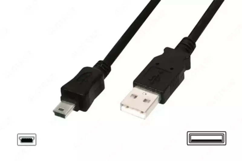Кабель USB-мини тип А-B — для подключения приборов к ПК через интерфейс USB - от 3 214 000 сум