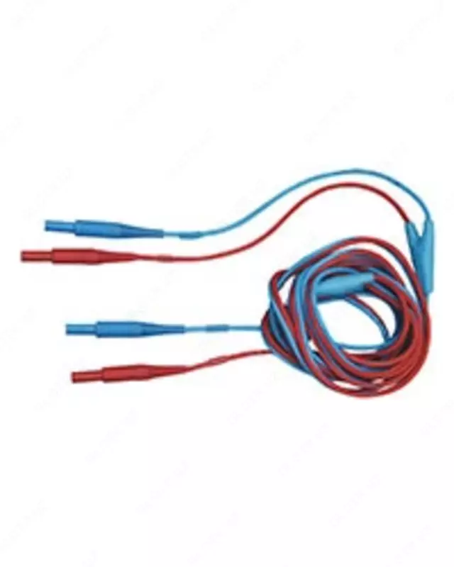 WAPRZ010DZBKEL — кабель двухпроводный 10м с зажимом «Крокодил» Кельвина