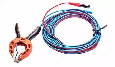 WAPRZ025DZBKEL — кабель двухпроводный 25м с зажимом «Крокодил» Кельвина