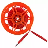 WAPRZ010REBB10K - 10kV qizil bananli vilkalar bilan 10m o'lchash simi