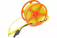 WAPRZ050YEBBSZЕ — провод измерительный 50м на катушке экранированный с разъёмами "банан" жёлтый - от 2 352 000 сум