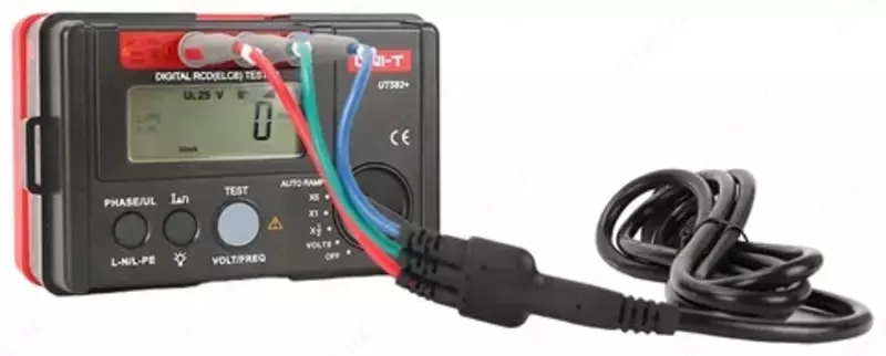 UNI-T UT582+ — тестер УЗО цифровой - от 3 352 000 сум