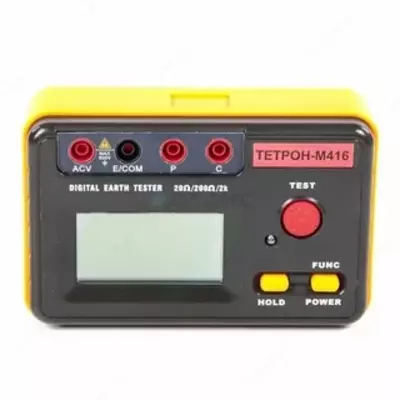 ТЕТРОН-М416 — измеритель сопротивления заземления - от 4 500 000 сум / шт.