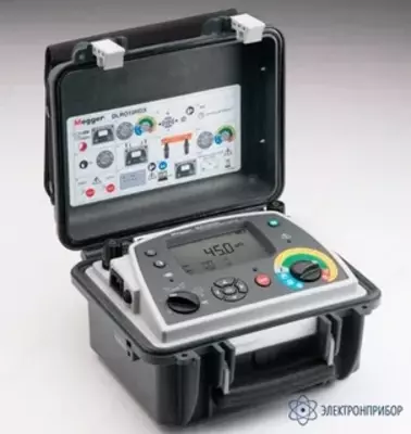 DLRO10HDX — цифровой микроомметр