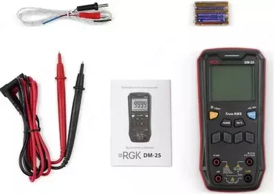 от 1 966 300 сум / шт. RGK DM-25 — мультиметр цифровой