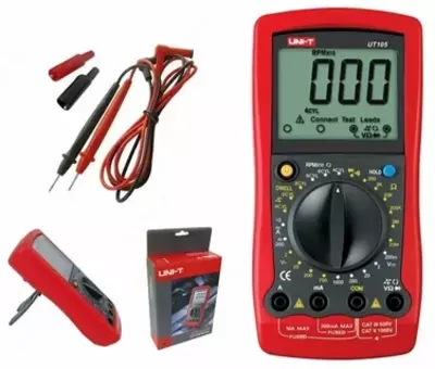 от 997 410 сум / шт. UNI-T UT105 — мультиметр цифровой автомобильный