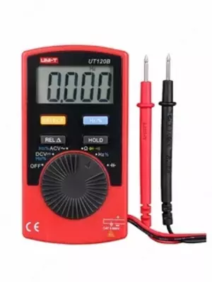 UNI-T UT120C — мультиметр цифровой карманный (автодиапазон) UNI-T UT120C — мультиметр цифровой карманный (автодиапазон)