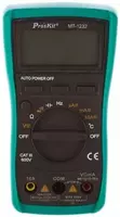 от 865 020 сум ProsKit MT-1232 — мультиметр цифровой с автоматическим выбором диапазона измерения