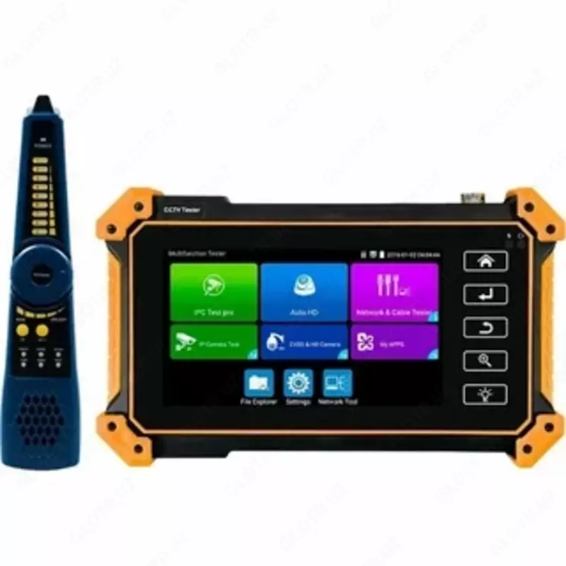 TIP-H-T-5 - AHD/CVI/TVI/CVBS va IP video tizimlari uchun ko'p qirrali monitor sinov qurilmasi