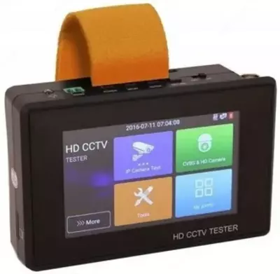 TIP-H-4(Hand) — универсальный наручный монитор-тестер AHD/CVI/TVI/CVBS и IP-видеосистем