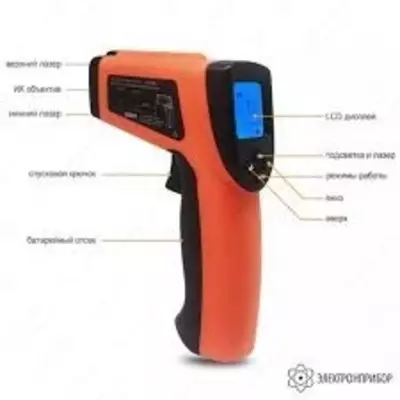 от 1 863 000 сум / шт. ПИТОН-102-800 — пирометр инфракрасный