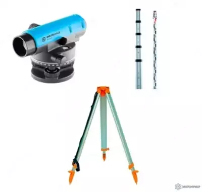 INSTRUMAX AL-124+ TS-500+ TR-160 — комплект оптического нивелира