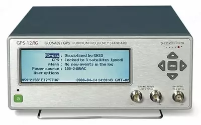 GPS-12RG - GPS sinxronizatsiyasiga ega rubidiy chastotali standart GPS-12RG - GPS sinxronizatsiyasiga ega rubidiy chastotali standart