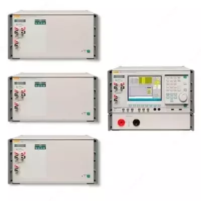 Fluke 6145A — четырехфазная система (один основной эталон Fluke 6105A и три вспомогательных эталона Fluke 6106A)
