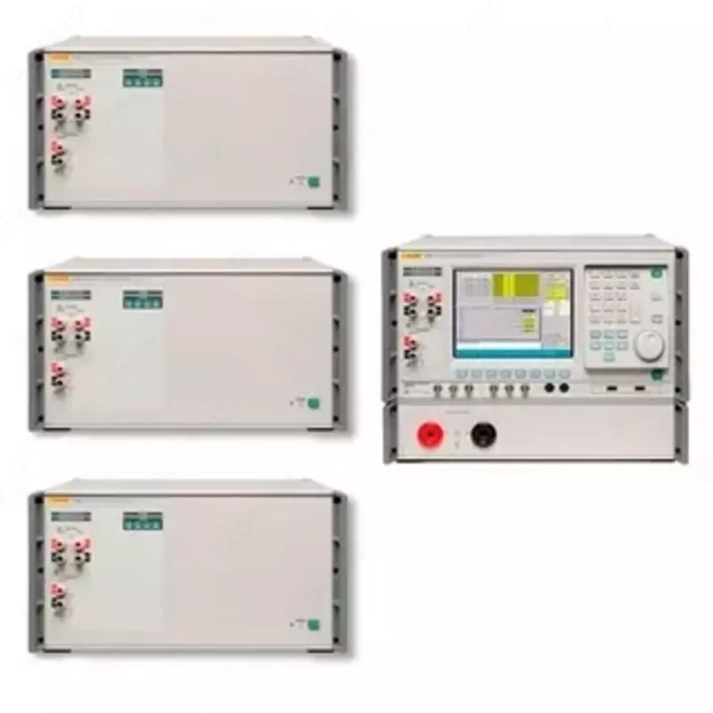 Fluke 6145A — четырехфазная система (один основной эталон Fluke 6105A и три вспомогательных эталона Fluke 6106A)