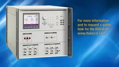 Fluke 6003A uch fazali elektr quvvat kalibratori