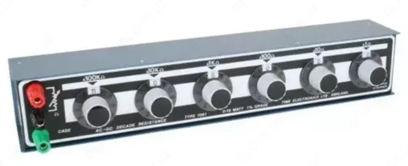 TE1061 - qarshilikning past impedans do'koni (1 Ohm - 1,2 M Ohm)