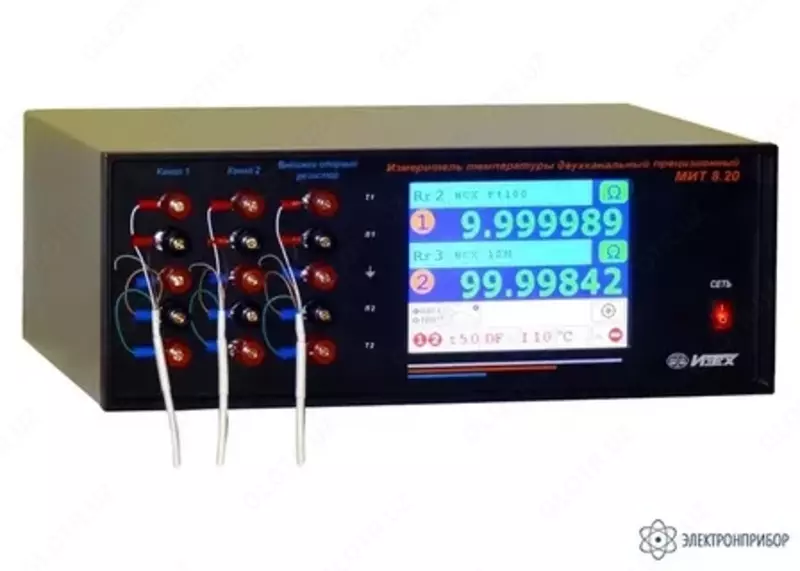 МИТ 8.20 — измеритель температуры двухканальный прецизионный