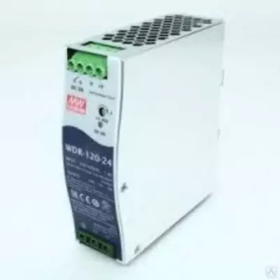 WDR-120-24 Блок питания MEAN WELL - от 960 000 сум / шт.