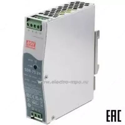 SDR-75-24 Блок питания MEAN WELL - от 560 000 сум / шт.
