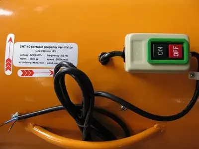 SHT-40 — портативный вентилятор для продувки колодцев - от 550 400 сум / шт.