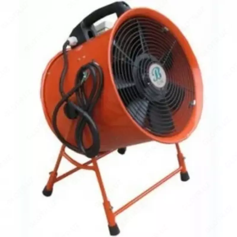 SHT-25 исполнение А — портативный вентилятор для продувки колодцев на регулируемой стойке