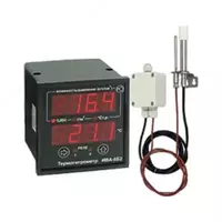 ИВА-6Б2-К — стационарный термогигрометр в щитовом исполнении для измерения влажности и температуры в климатических термокамерах (с преобразователем ДВ2ТСМ-5Т-5П-АК)