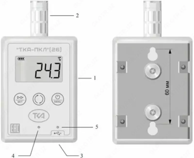 ТКА-ПКЛ (26) — измеритель-регистратор параметров микроклимата - от 541 000 сум