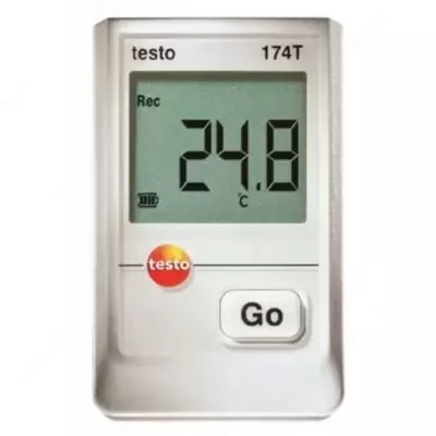 Testo 175 T1 - ichki datchikli 1 kanalli harorat ma'lumotlarini qayd etuvchi