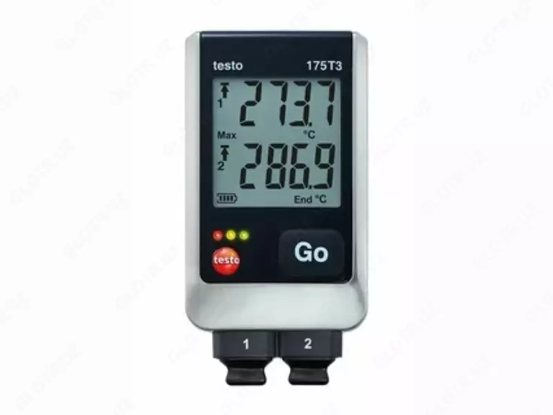 testo 175 T3 — 2х-канальный логгер данных температуры с разъемом для внешнего зонда (типа T и K)