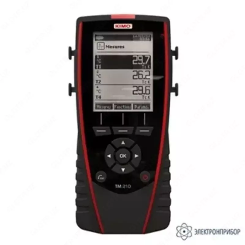 TM 210 — шестиканальный термометр со встроенной памятью