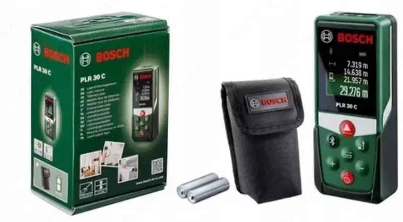 Bosch PLR 30 C — лазерный дальномер - от 542 000 сум