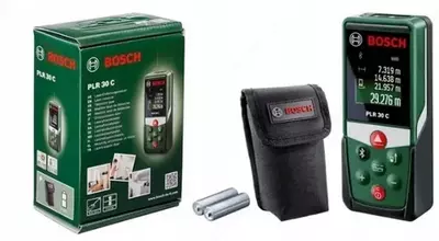 Bosch PLR 30 C — лазерный дальномер - от 542 000 сум / шт.