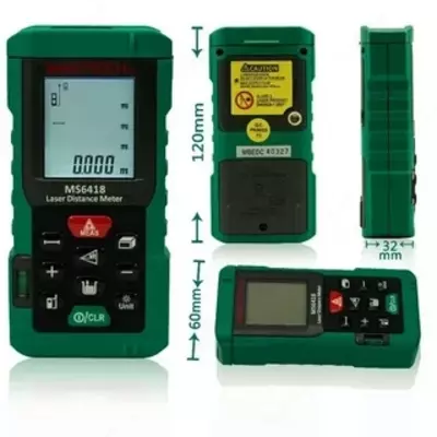 MS6418 — лазерный дальномер (80 м) - от 541 000 сум / шт.