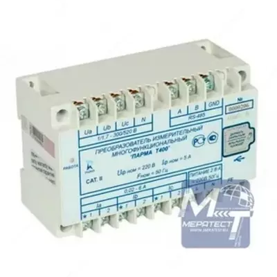 ПАРМА Т400 S — преобразователь 3-х фазный измерительный многофункциональный класс S