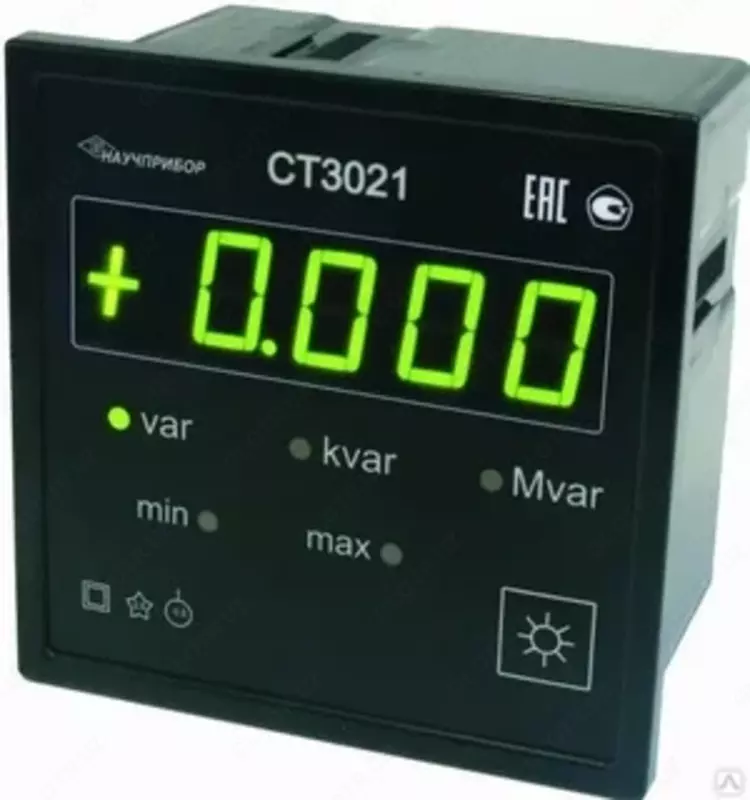 СТ3021 — варметр цифровой щитовой