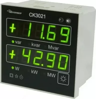 СК3021 — ваттварметр цифровой щитовой - от 525 000 сум / шт.