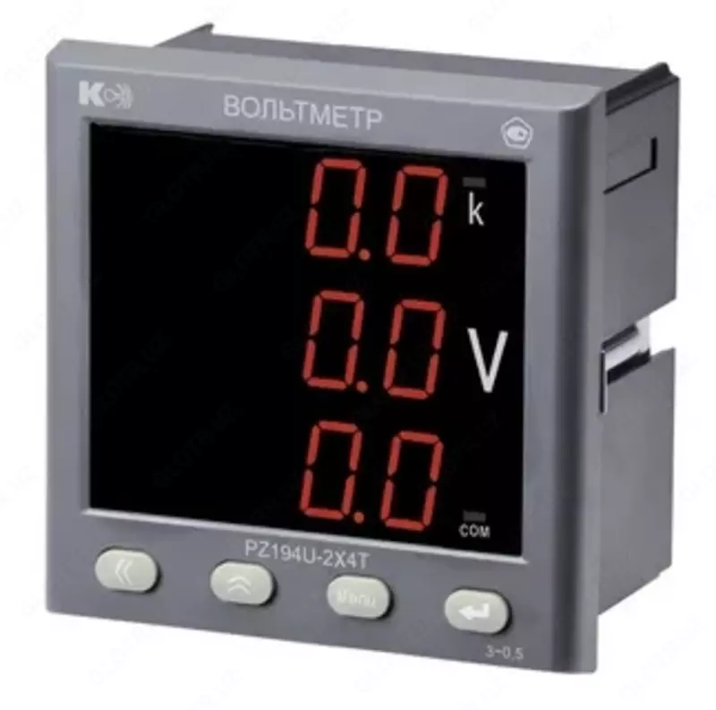 PZ194U-3X4 — (базовая модификация) - вольтметр 3-канальный
