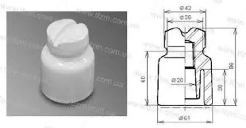 TF-16 pin izolyatori - 10 200 so'm