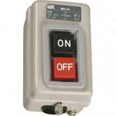 Выключатель кнопочный ВКИ-216 3р 10А 230/400В IP40 ИЭК