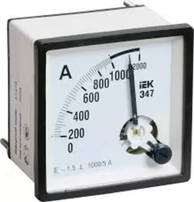 Вольтметр Э47 100В кл. точн. 1,5 72х72мм Вольтметр Э47 100В кл. точн. 1,5 72х72мм